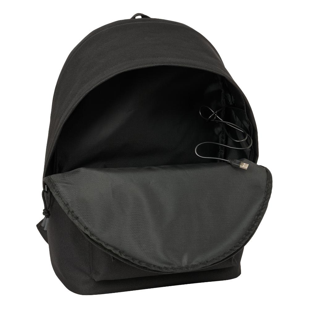 Black Double Backpack image number null